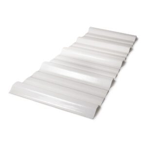 TRAPEZOIDAL COLOR BLANCA C-25 x 6.00 mts