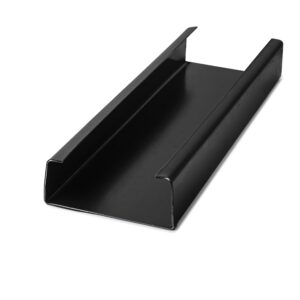 PERFIL C NEGRO 80-40-15 1.60 mm x 12 mts