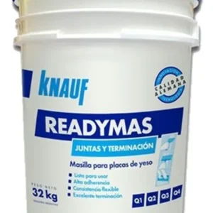 MASILLA READYMAS JUNTAS Y TERMINACIÓN x 32 kg KNAUF