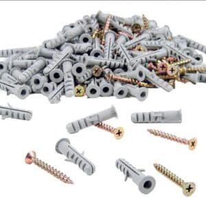 FIJACIONES COMPLETAS 8 mm x 100 u. NYLON FERROHOUSE