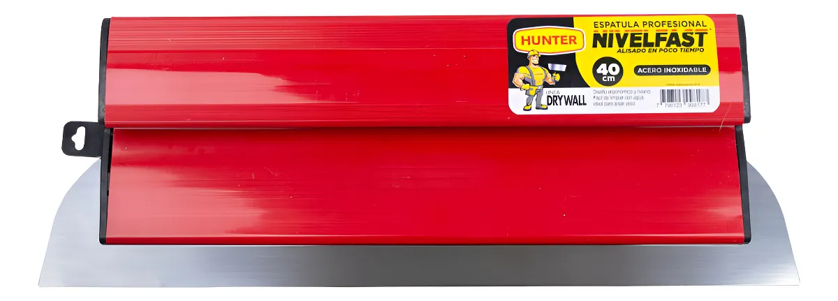 ESPATULA PROFESIONAL NIVEL FAST N° 40 HUNTER