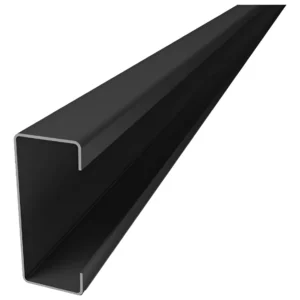 PERFIL C NEGRO 100-40-15 2.00 mm x 6 mts