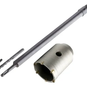 KIT SDS PLUS   COPA 65 mm + EXTENCIÓN 43 cm + MECHA