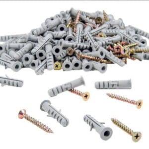 FIJACIONES COMPLETAS 8 mm x 100 u. NYLON